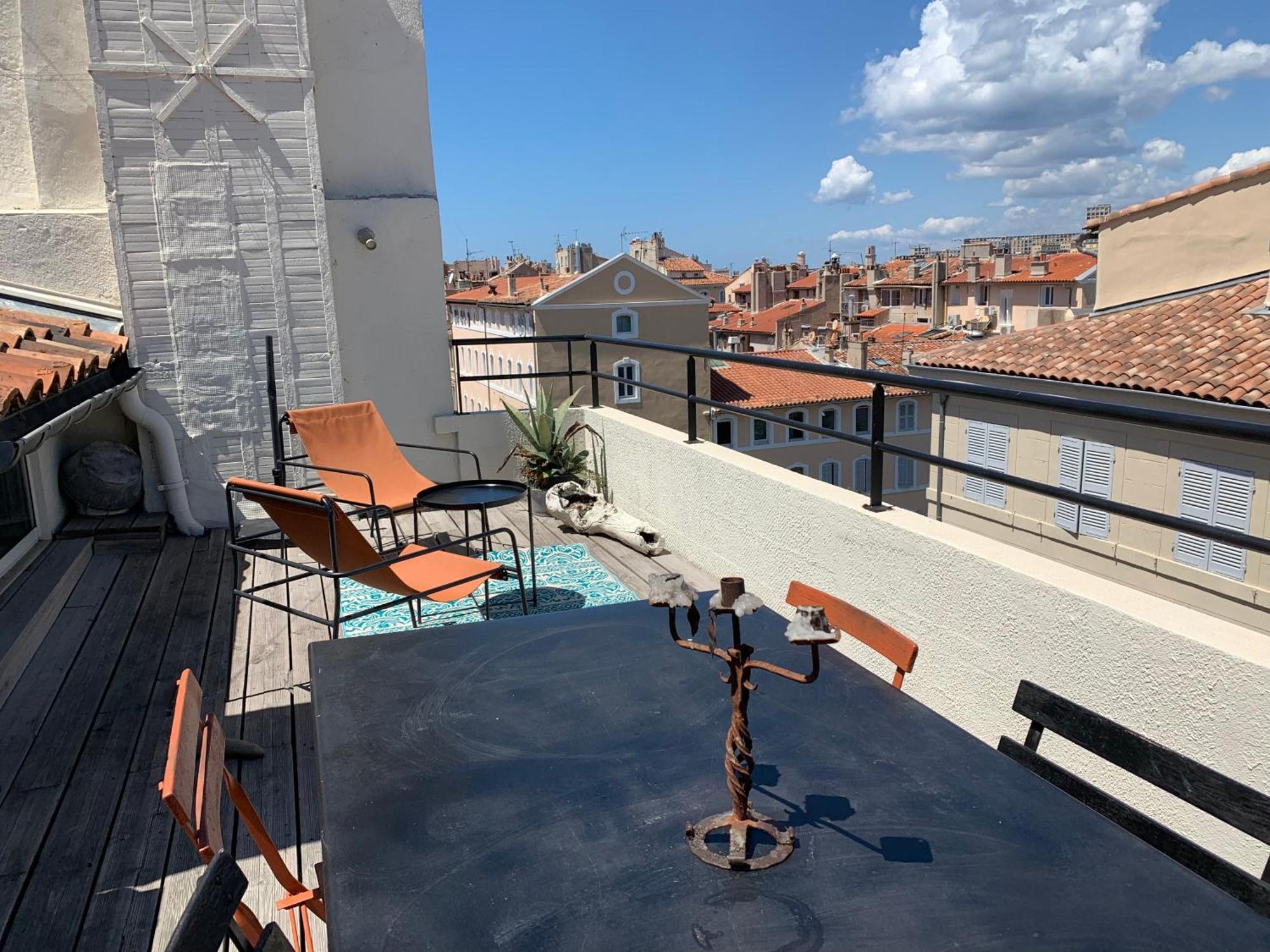 Studio Toit Terrasse Vieux Port มาร์กเซย ภายนอก รูปภาพ